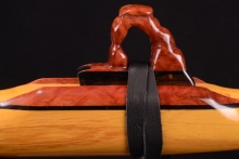 Osage Orange Native American Flute, Minor, Low D-3, #G29J